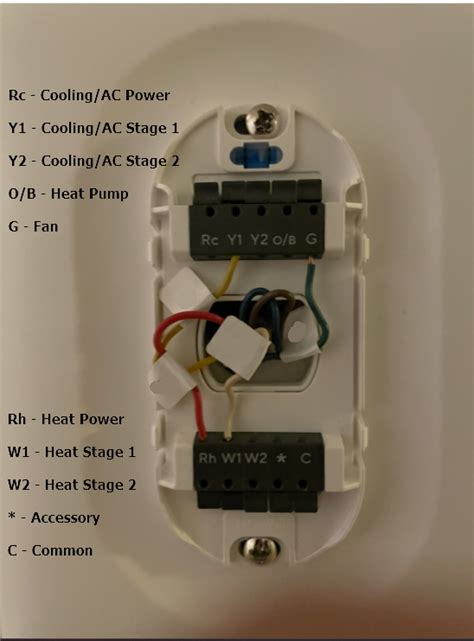 wyze thermostat wiring diagram rwyzecam