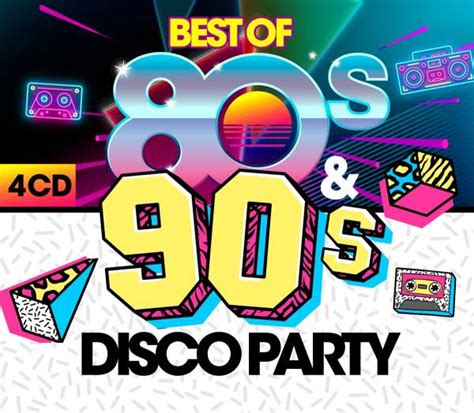 Best Of 80s And 90s Disco Party 4 Cds – Jpc
