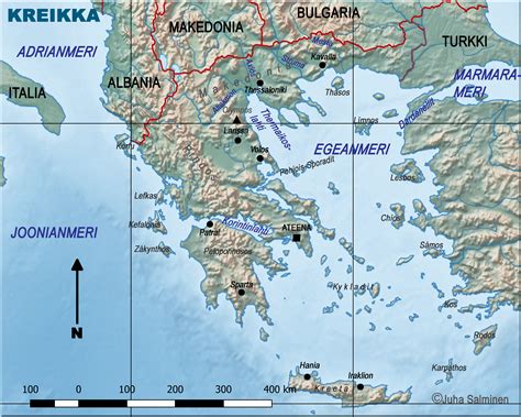 kreikan kartta
