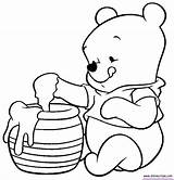 Winnie Pooh Pages Coloring Pdf Getcolorings Color sketch template