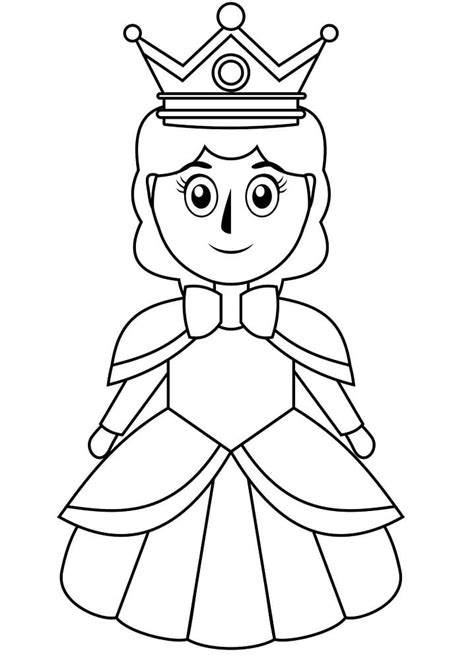 queen coloring pages  printable coloring pages  kids