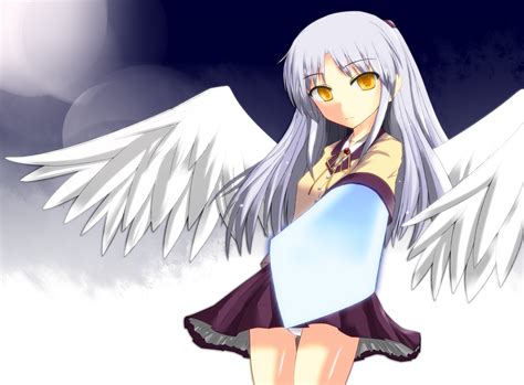 angel beats panties tachibana kanade underwear weapon wings anime