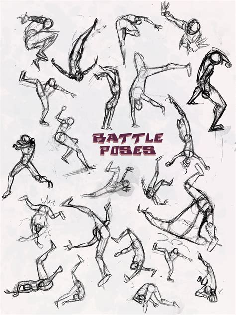 battle pose dodge  pwned  elementjax  deviantart