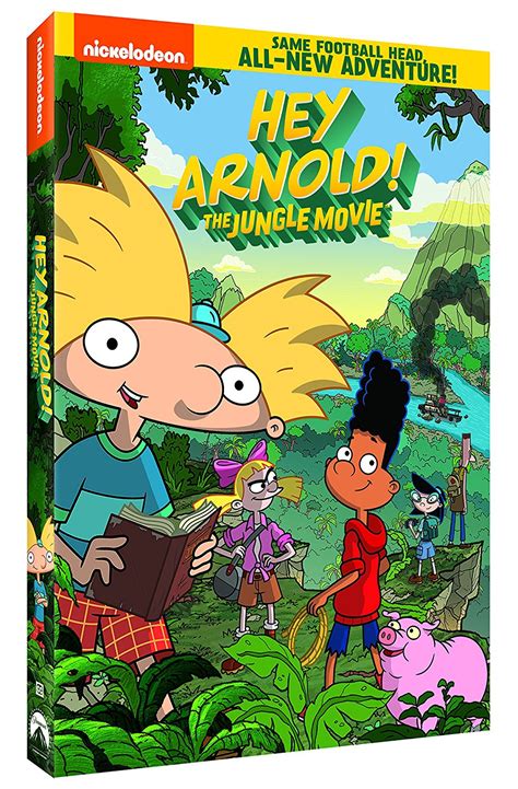 nickalive nickelodeon uk paramount  release hey arnold  jungle   dvd