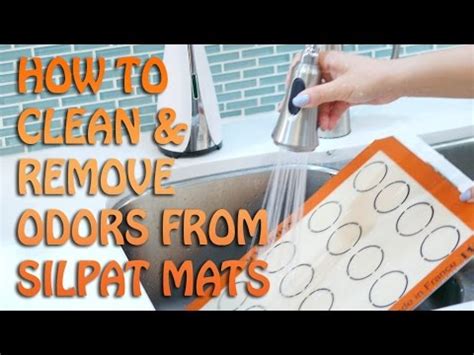 clean  silpat mat remove odors  store   video