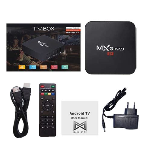 mxq pro   android  android tv zubyteck