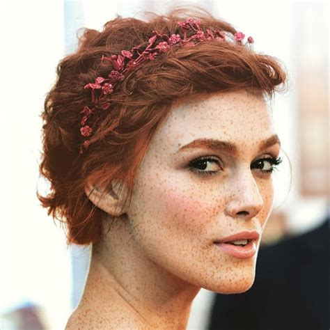 keira knightley celebrities as redheads instagram photos popsugar beauty photo 15