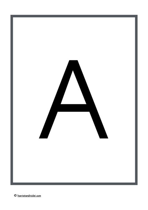 size printable alphabet letters printable templates
