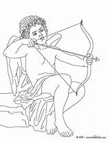 Eros Colorir Coloriage Mythologie Mythology Hellokids Griechische Gott Gods Imprimir Grec Voici sketch template