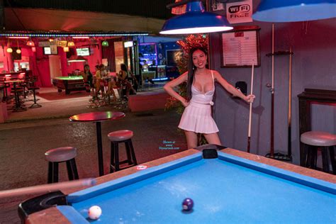 relaxing and playing pool with no bra or panties september 2018 voyeur web