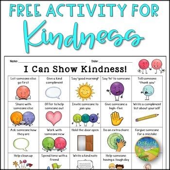 kindness activity  pathway  success teachers pay teachers