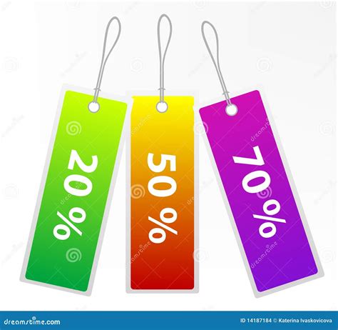 sale tags stock vector illustration  bookmark vector