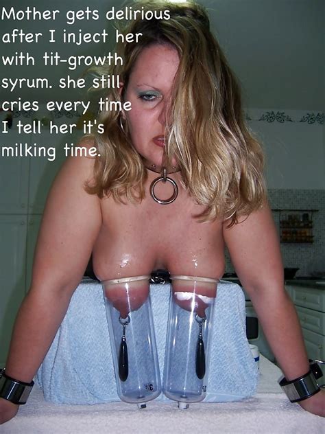 Tit Growth Injection And Milking Captions 33 Pics Xhamster