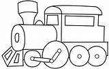 Train Coloring Pages Simple Preschool Printable Trains Engine Colouring Getcoloringpages Choo Preschoolers Sheet sketch template
