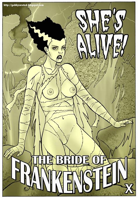 Bride Of Frankenstein Nude Poster Frankenstein Girls Pictures