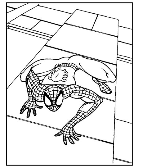 spectacular spider man coloring pages coloring home