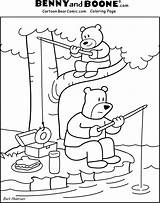 Coloring Pages Bear Fishing Activity Little Donut Cute Sendak Maurice Popular Coloringhome Library Clipart Print sketch template