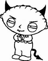 Gangster Pages Coloring Stewie Template Elmo sketch template