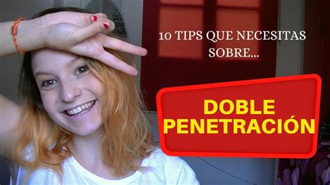 10 Tips Sobre Doble PenetraciÓn Cookiesexologia Youtube