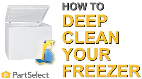 deep clean  freezer partselectcom youtube