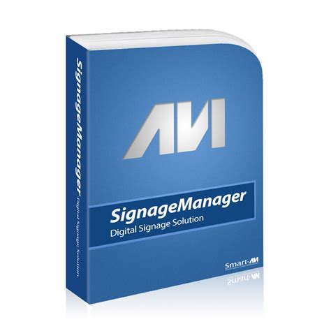 ap snsv sw smartavi digital signage manager software