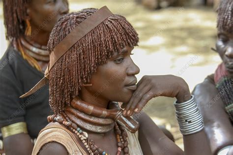 Hamer Tribe Woman Ethiopia Stock Image C040 5219 Science Photo