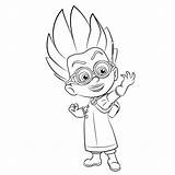 Pj Masks Coloring Pages Romeo Kids sketch template
