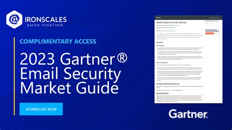 gartner email security market guide ironscales