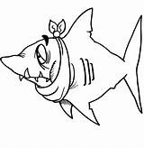 Coloring Shark Requin Hurt Megalodon Coloriages Hai Clipartmag Xcolorings Coloringhome sketch template