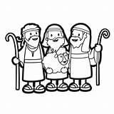 Jesus Outline Baby Shepherds Drawing Colour Fun Getdrawings sketch template