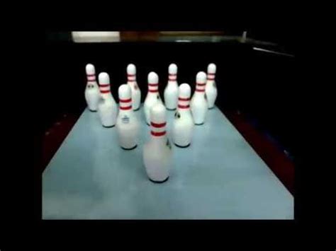 mini bowling alley slow motion shots youtube