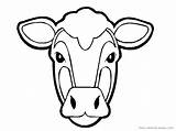Animal Coloring Pages Head Faces Printable Getcolorings Color sketch template