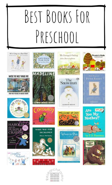 books  preschool researchparentcom