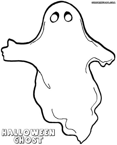 halloween ghost coloring pages coloring pages    print