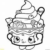 Coloring Pages Petkins Shopkins Getcolorings sketch template