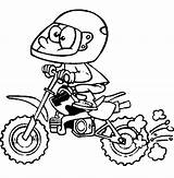 Coloring Pages Harley Davidson Logo Bike Dirt Rider Drawing Outline Funny Cartoon Getdrawings Transportation Getcolorings Choose Board sketch template