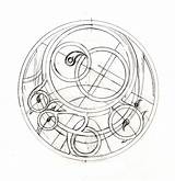 Astrolabe Sundial sketch template