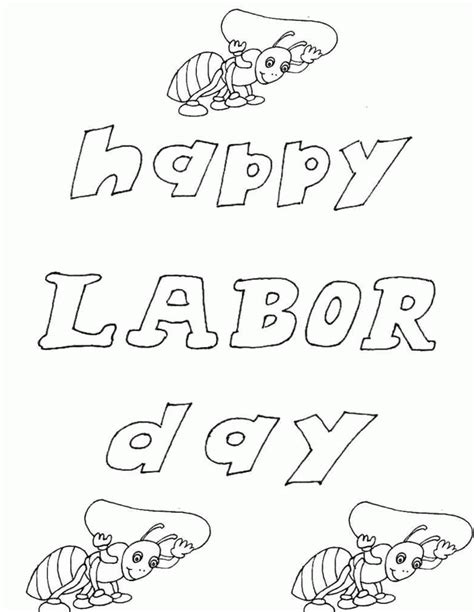 labor day coloring pages coloring home