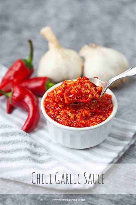 homemade chili garlic sauce   food recipes