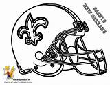 Coloring Pages Football Saints Color Kids Helmet Nfl Printable Book Print Recognition Ages Develop Creativity Skills Focus Motor Way Fun sketch template