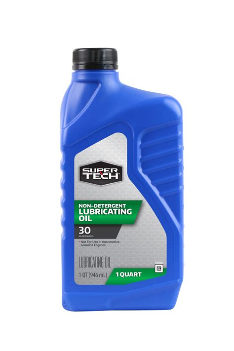 super tech  detergent sae  lubricating oil  quart walmartcom