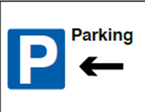 quality parking left sign cmt group