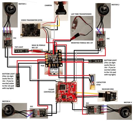 fpv drone camera wiring diagram