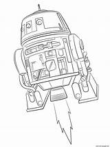 Wars Rebels Coloring Star Pages Choppers Printable sketch template