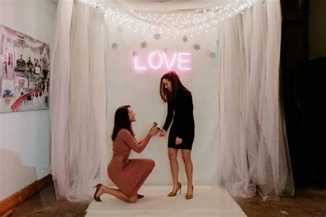 12 Lesbian Proposals That Have Us Swooning How They Asked Great