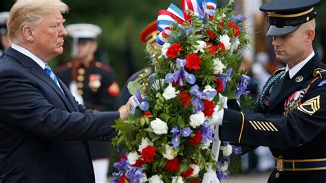 On Memorial Day Trump Honors ‘our Heroes’ At Arlington The New York