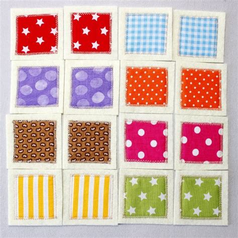 matching cards busy bags fabric memory toddler game montessori