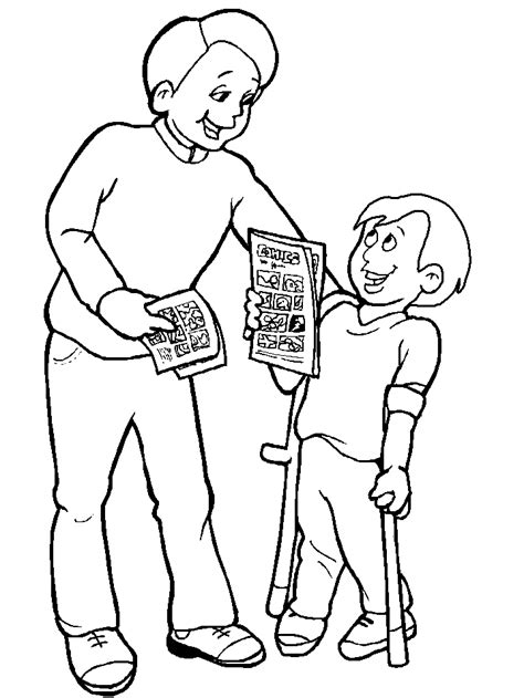 disabilities  people coloring pages coloring book find  favorite