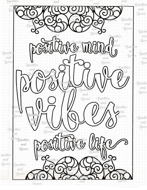 positive mandala coloring pages  quotes ideas