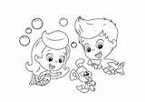 Guppies sketch template